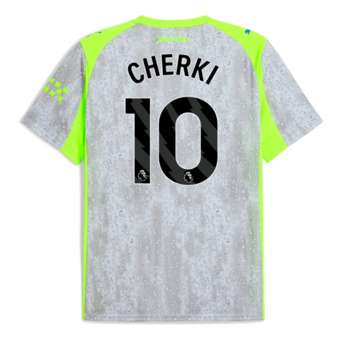 Billige Fotballdrakt Manchester City Rayan Cherki #10 Replika Tredjedrakt 2025-26 Kortermet Billige Fotballdrakt Manchester City Rayan Cherki #10 Replika Tredjedrakt 2025-26 Kortermet